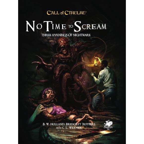 Libro El juego de rol Call of Cthulhu No Time To Scream Chaosium