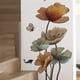 thumbnail image 1 of 1pc Butterfly & Lotus Pattern Wall Sticker, PVC, Waterproof, Wall Art Decal, For Home Decor, 1 of 2
