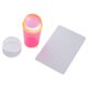 thumbnail image 3 of Nail Art Stamper Head Con Raspador Soft Head Silicona Manicura DIY Pink, 3 of 5