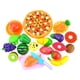 thumbnail image 5 of Los Ni?os Fingen El Juego De Roles Cocina Cortando Fruta Vegetal Comida Juguete 24 Piezas, 5 of 5
