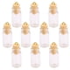 thumbnail image 2 of 10 Piezas Mini Botellas De Corcho De Vidrio Vacías Colgantes Encantos Frascos Botellas De Deseos Transparentes, 2 of 3