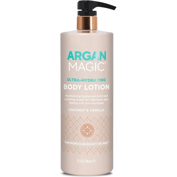 Loción Corporal Argan Magic Ultra Hidratante 946ml Coco Vainilla