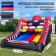 thumbnail image 4 of Juego inflable de tiro de básquetbol OZIS con 4 pelotas y soplador, 4 of 6