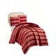 thumbnail image 2 of Cobertor Piel De Conejo Imitacion Con Diseño 2plaza Color Rojo, 2 of 4