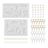 Bothyi - Molde De Silicona Para Llavero, Duradero, Para Llavero, Colgante, Zodiaco Y Herramientas