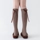 thumbnail image 1 of suxuMhao Calcetines Gruesos hasta la Rodilla, 3 Pares de Calcetines Marrones de Algodón hasta la Rodilla, Talla Única Que Se Ajusta a la Mayoría, Calcetines Cómodos para Botas hasta la Rodilla,, 1 of 2