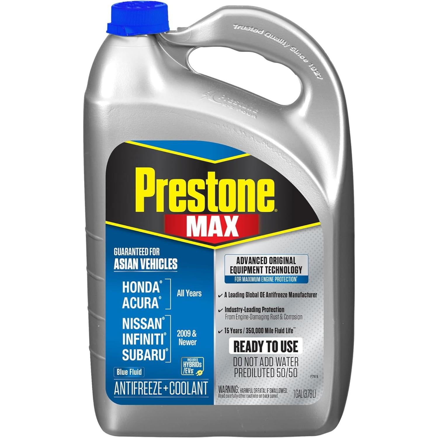 Refrigerante Anticongelante Coolant Max Asian Azul Prestone