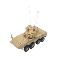 Magideal - Vehículos A Escala 1/72, Modelo De Tanque 4D, Modelo De Construcción, Rompecabezas De Autoensamblaje En Miniatura Para Exhibición De Regalo, Café Ligero