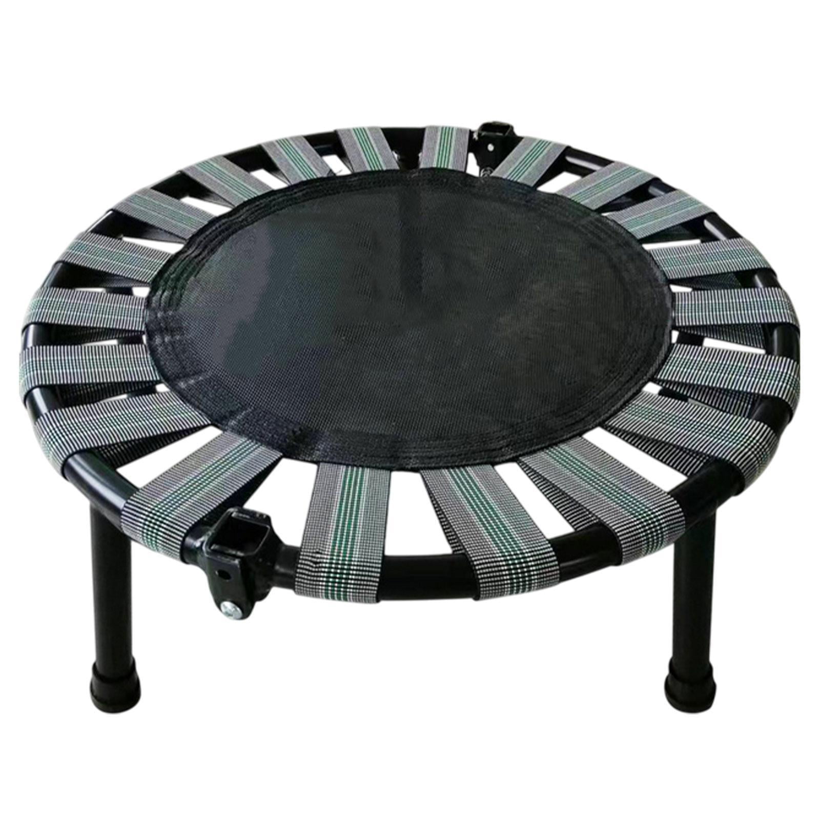 Ioensy - Mini Trampolín, Cama De Salto Compacta Y Silenciosa, Resistente, Para Regalos De Cumpleaños, Juguete Para El Hogar