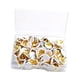 thumbnail image 4 of 200x Chinchetas Con Reverso Plano Chinchetas Tableros De Corcho Tachuelas Para Aviso Escolar Blanco, 4 of 5