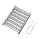 thumbnail image 1 of Rodillo Para Perritos Calientes De Acero Inoxidable Antiadherente Para Plancha, Herramienta Para Barbacoa, Parrilla Para Perritos Calientes, 18cm X 14cm, 1 of 5
