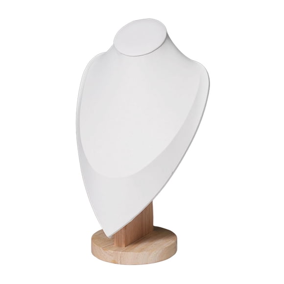 Soporte de busto de joyería de cadena de collar, estante de cuello de maniquí de collar de exhibición, organizador de joyería de tienda de organizació L