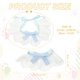 thumbnail image 2 of Uxcell Collar de Encaje para Mascotas Collar Lindo para Mascotas Cuadros para Gatitos Cachorros Pequeños Vestir Azul M, 2 of 7