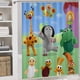 thumbnail image 5 of Set de Cortina de Baño y Alfombras Desmarcar Bebé Tv-Theme 4 Piezas, 5 of 6