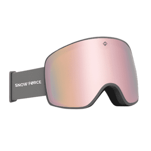 Snow Force - Antiparras Magnéticas Ski & Snowboard North Pole / Rosa - Gris - Gris