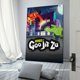 thumbnail image 3 of Héroes de Goo Jit Zu Cuadro decorativo colgante - Arte de pared - Póster enmarcado - Decoración de pared - Regalos para familia, amigos y aficionados 40*60 cm, 3 of 6