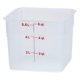 thumbnail image 1 of Contenedor de almacenamiento Cambro CamSquare 6 qt Translucent, 1 of 2