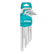thumbnail image 3 of Juego Llaves Allen Torx T10 A T15 Total 9 Pz Industrial Cr-v Color Gris, 3 of 3