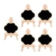 thumbnail image 2 of 5 Piezas De Letreros De Boda De Pizarra De Madera Con Soportes Para Café Nube De Cumplea?os, 2 of 5