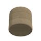 thumbnail image 4 of Ottoman de almacenamiento moderno Benjara, asiento redondo de bouclé café de 45 cm, 4 of 5