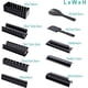 thumbnail image 2 of Kit para hacer sushi, 10 herramientas para hacer sushi con 4 moldes para rollos de arroz y 2 espátulas de tenedor, herramienta casera para hacer sushi, kit para principiantes., 2 of 7