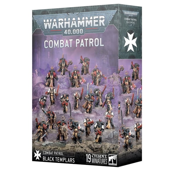Warhammer 40.000 Games Workshop Combat Patrol Black Templars