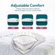 thumbnail image 2 of Almohada Sleepgram King Size 84 × 46 × 15 cm Refrigerante Ajustable (Pack de 2), 2 of 9