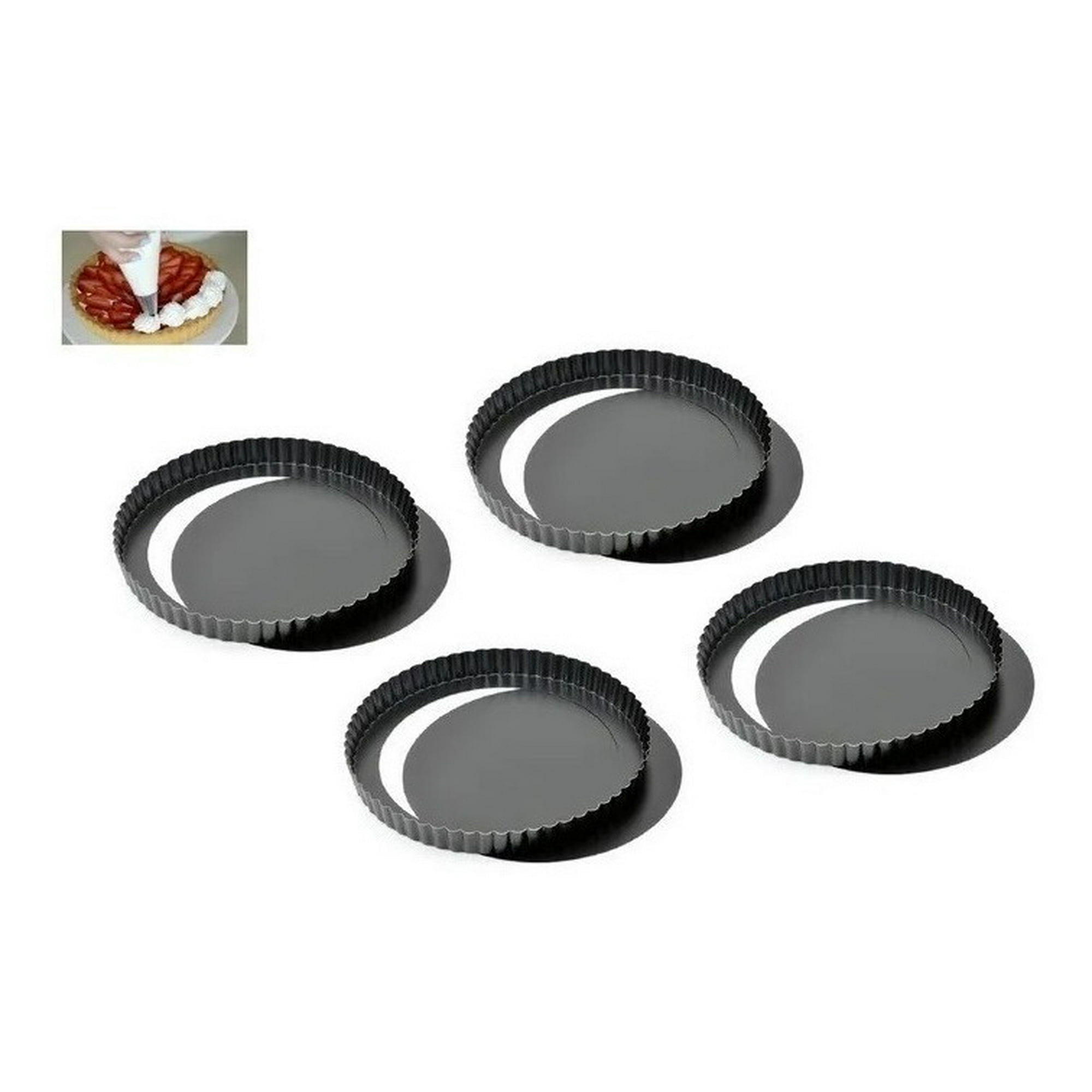 Genérico - Pack X4 Molde Desmontable Moldes Desmontables Moldes 28cm