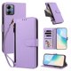 thumbnail image 2 of Funda con Billetera para [Motorola Moto G14 4G] con Bolsillo Zipper y Tarjetero Morado claro, 2 of 6