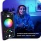 thumbnail image 3 of Bombilla LED Globe Electric 10 W Multicolor Wi‑Fi (2 unidades), 3 of 9