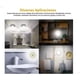 thumbnail image 3 of Lampara Luz Led Con Iman Velador Luz De Emergencia Dimmer, 3 of 3