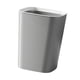 thumbnail image 3 of Papelera Papelera Rectangular Papelera Para Baño Cocina Escritorio Gris 12 L, 3 of 5