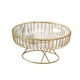 thumbnail image 2 of Cesta De Almacenamiento De Frutas De Alambre De Metal Para Encimera De Cocina Fiestas Al Aire Libre Decoración Transparente L, 2 of 5