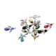 thumbnail image 1 of 12Pcs Con Cuentas Angel Heart Wing Faceted Glass DIY Dangle Colgante Multi, 1 of 5