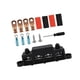 thumbnail image 2 of Barra Colectora De Bloque De Distribución De Energía Con Cubierta Para Sistema Solar De Automóvil Marine M10 Black, 2 of 5