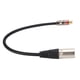 thumbnail image 1 of Cable adaptador de audio con interfaz RCA hembra a XLR macho, carcasa de aleación de zinc chapada en oro., 1 of 8