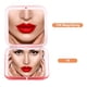 thumbnail image 2 of Espejo de maquillaje Compact Mirror SANTOO con aumento 15X, rojo, 2 of 7