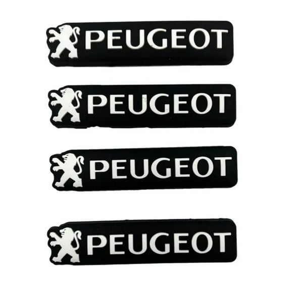 Tope Protector de puertas para vehículos 4 piezas PEUGEOT