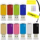 thumbnail image 1 of Unidad flash USB Nicepicten de 1 GB USB 2.0, paquete de 10 con cordón, 1 of 7