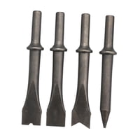 Ioensy - Juego De 4 Cinceles Y Martillos Neumáticos Resistentes De 4 Pulgadas Para Reparación De Neumáticos.