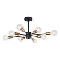 Genérico - Lampara Colgante Araña Sputnik Retro Vintage Sala Hogar Lau