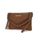 thumbnail image 1 of Bolso Crossbody para Mujer - Remi, MKF Collection, Bolso de Hombro de Cuero Vegano - Caqui, 1 of 3