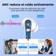 thumbnail image 3 of VEATOOL P91 Auriculares Inalámbricos, Auriculares Bluetooth V5.4 Estéreo con Micrófonos de Cancelación de Ruido, 60 Horas de Reproducción, Estuche Mini con Pantalla LED Dual, 3 of 7