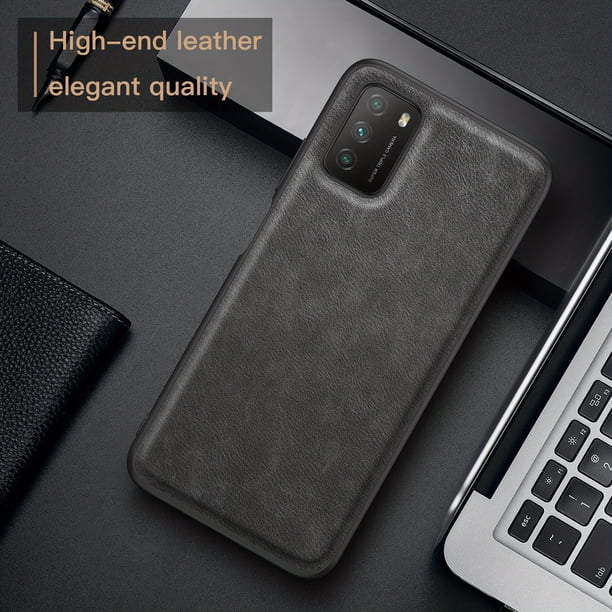 Suitable For Xiaomi Poco M3 Protective Case, Full Package Bezel TPU And PC Hard Back Cover Thin And Light Shock Absorption Fashion Non-slip, Classic Retro Phone Case