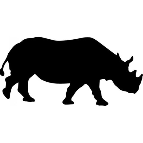 Rienda Libre Graphics - Decomural Rhino Safari Animals Pack Ws-33196