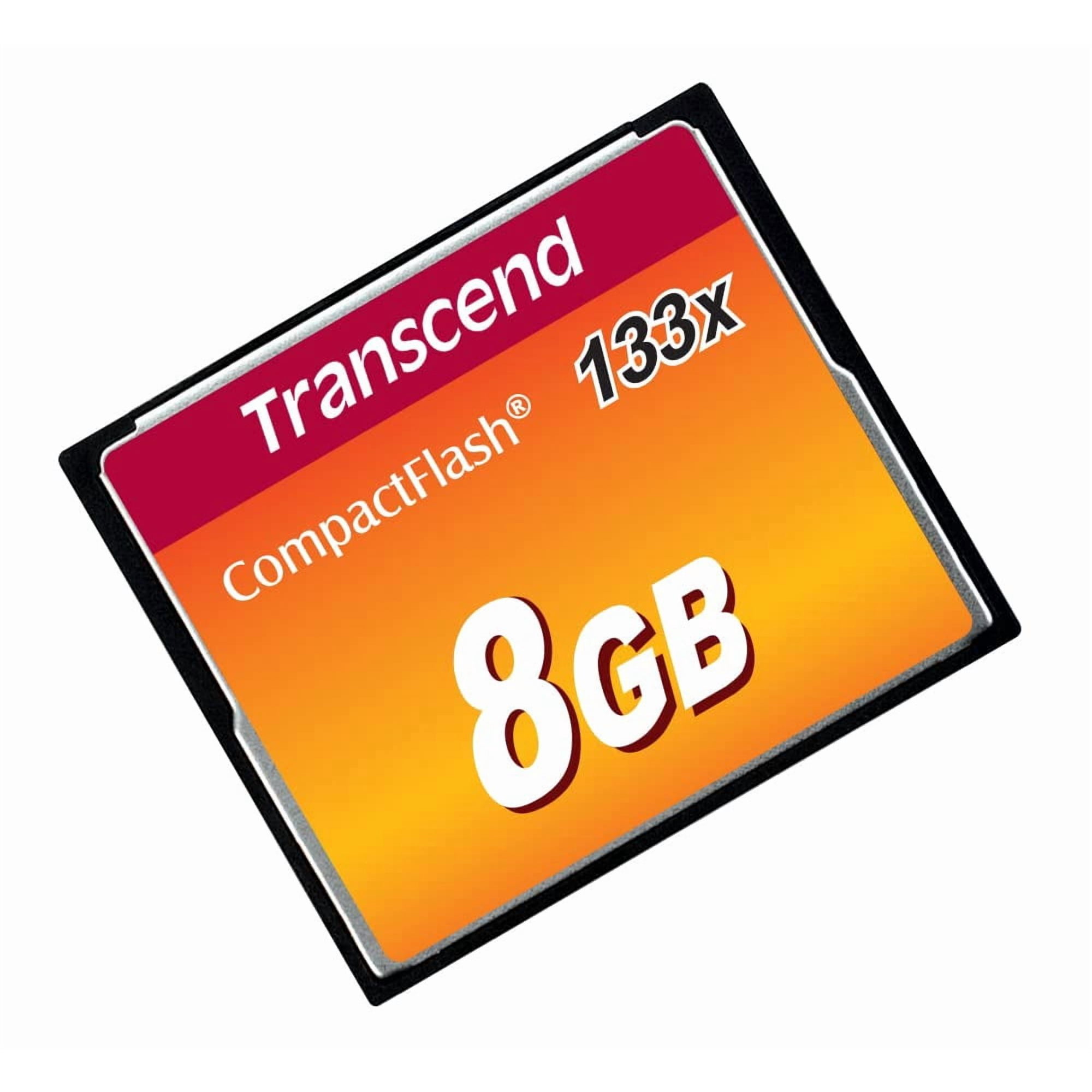 Tarjeta De Memoria Transcend Compactflash 8gb 133x Ts8gcf133