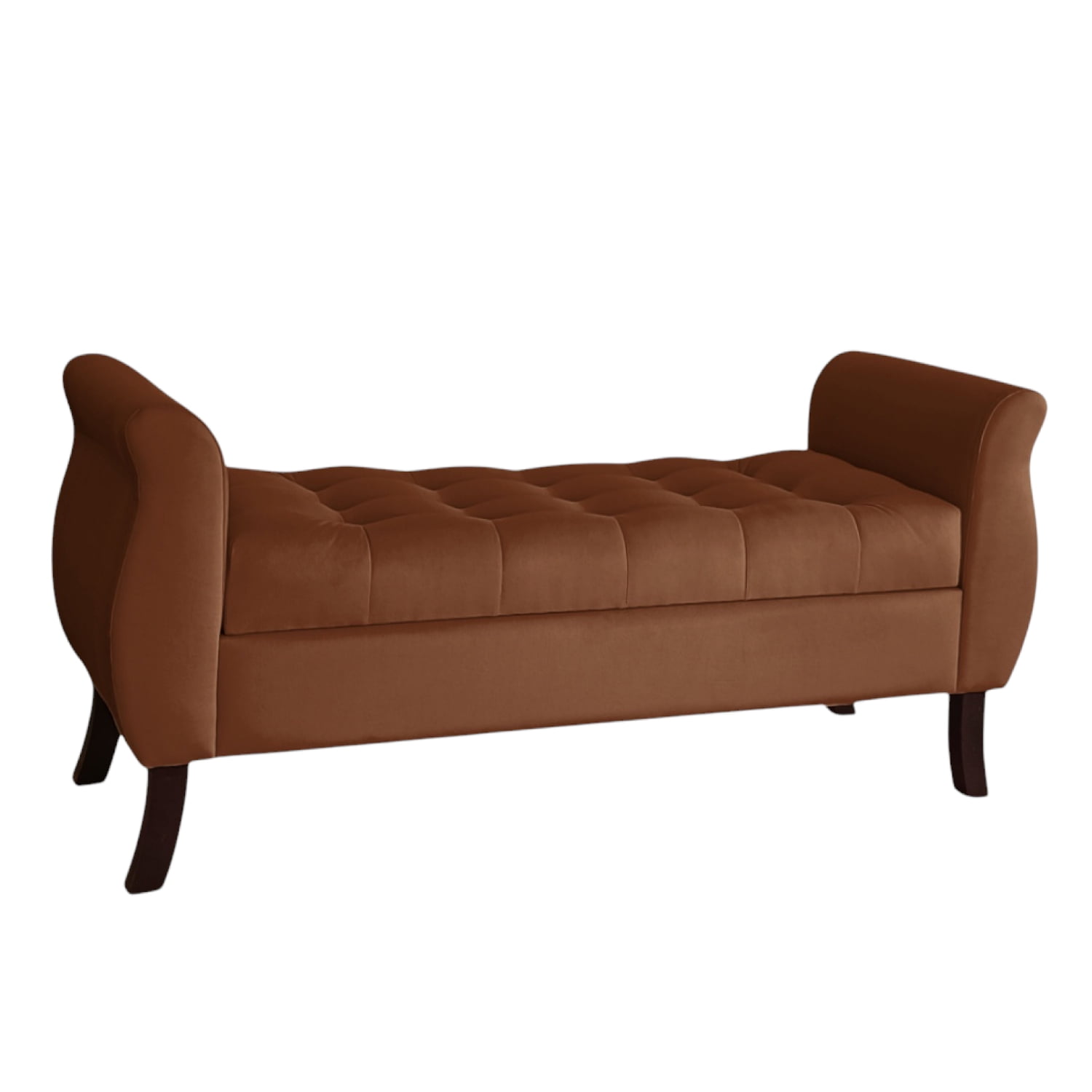 Genérico - Banqueta Baul Atenas Color Café