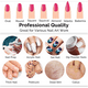 thumbnail image 4 of Juego de brocas para uñas DC-7 de carburo de tungsteno, diamante, cerámica, acrílico, 7 unidades, para quitar uñas acrílicas, esmalte de gel, extensiones de uñas, manicura y pedicura., 4 of 8