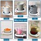 thumbnail image 3 of Café y té con calefacción de escritorio Mug Warmer Home-X (blanco), 3 of 7