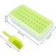 thumbnail image 3 of Bandeja para cubitos de hielo con tapa y recipiente | Bandeja de silicona para 44 cubitos de hielo | Moldes flexibles y seguros para cubitos de hielo. Incluye recipiente para hielo, cuchara y tapa., 3 of 7